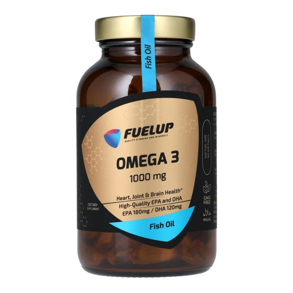 Омега-3 FUELUP Omega 3 (TG 180/120) 300 мг, Здоров'я серця та мозку, 90 капсул