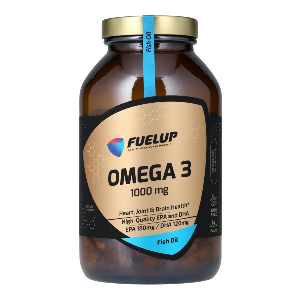 Омега-3 FUELUP Omega 3 (TG 180/120) 300 мг, Здоров'я серця та мозку, 180 капсул