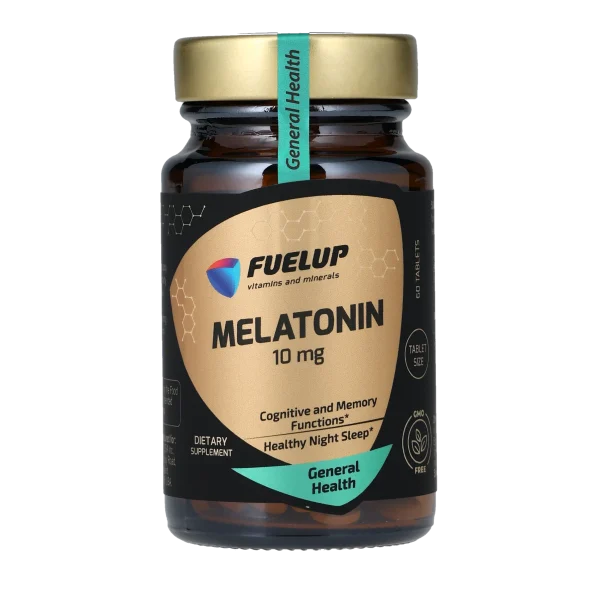 Мелатонін FUELUP Melatonin 10 мг, Здоровий та глибокий сон, 60 таблеток