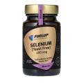 Селен (без дріжджів) FUELUP Selenium 200 мкг, Підтримка щитоподібної залози та імунітету, 100 таблеток