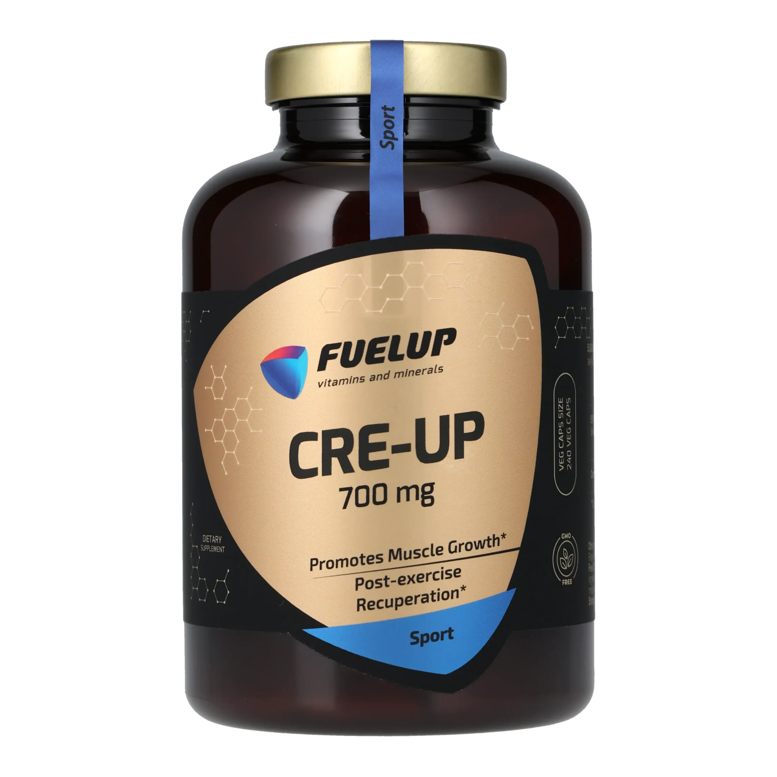 fu-0421_1.webp Креатин FUELUP Cre-Up 700 мг, Сила та відновлення м'язів, 240 капсул - Зображення 1