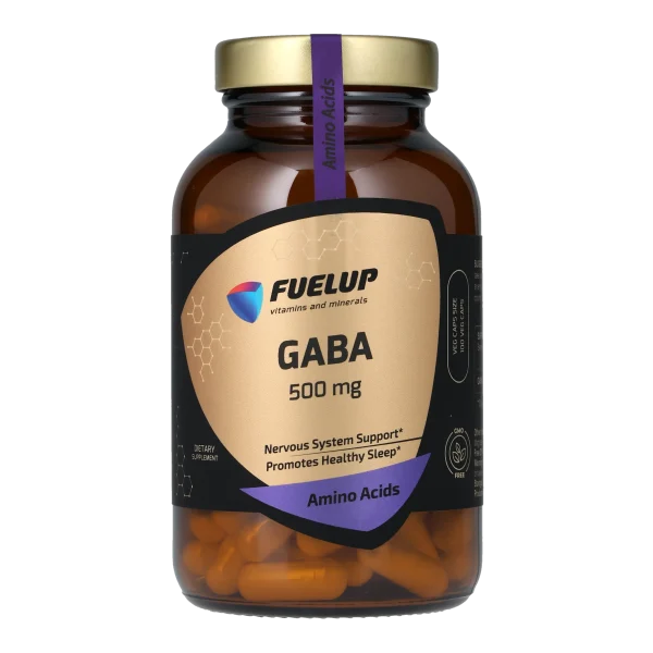 ГАМК FUELUP GABA 500 мг, Антистрес та розслаблення, 100 капсул