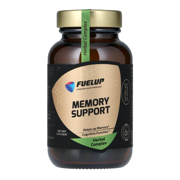Комплекс для пам'яті FUELUP Memory Support, Підтримка мозку та концентрації, 60 капсул