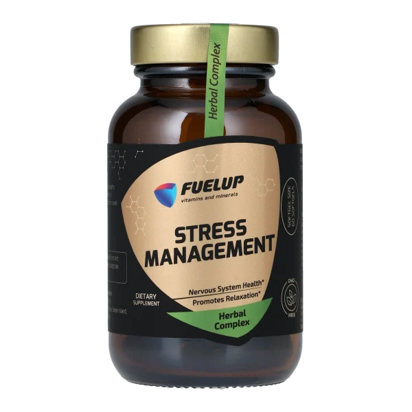 Антистрес комплекс FUELUP Stress Management, Емоційна рівновага та спокій, 60 капсул