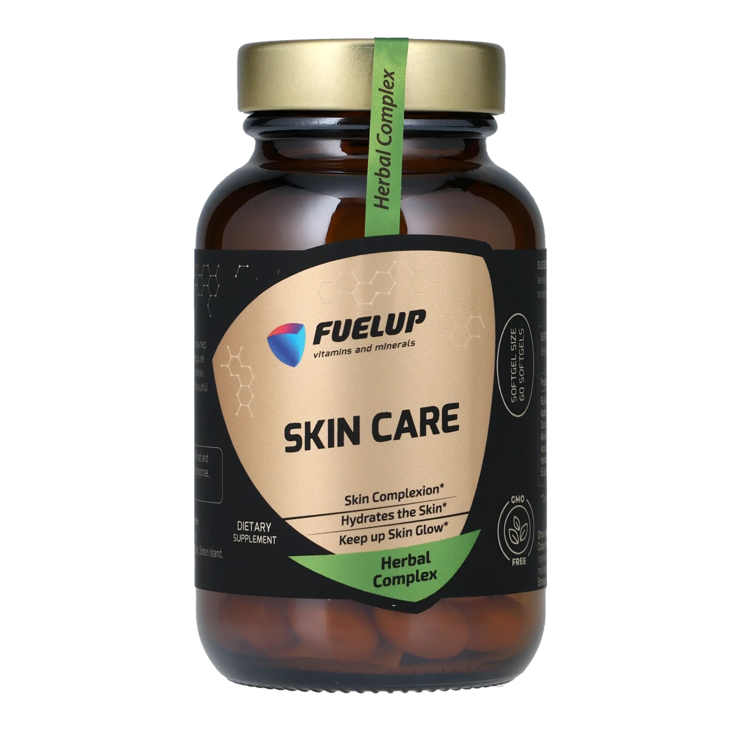 fu-0643_1.webp Комплекс для шкіри FUELUP Skin Care, Зволоження та підтримка молодості, 60 капсул - Зображення 1