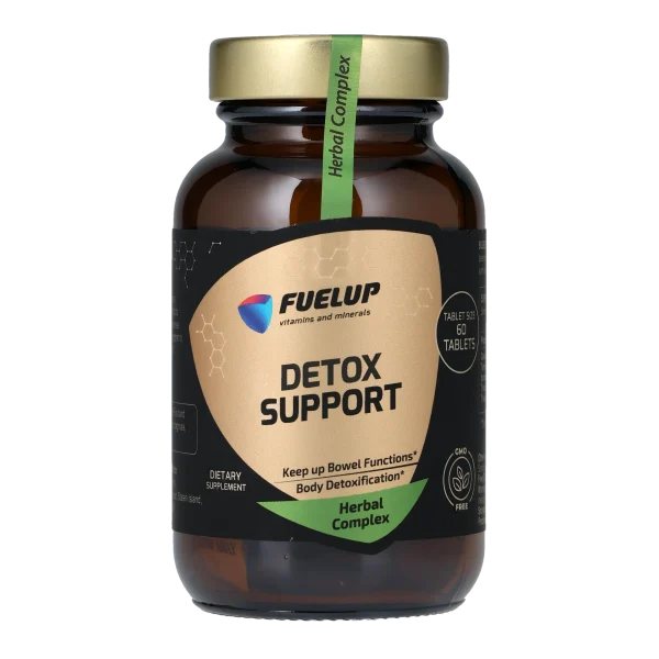 Комплекс Детокс FUELUP Detox Support, Очищення організму та підтримка печінки, 60 таблеток