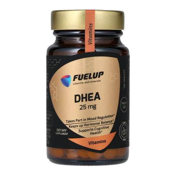 ДГЕА FUELUP DHEA 25 мг, Підтримка гормонального балансу та енергії, 120 таблеток