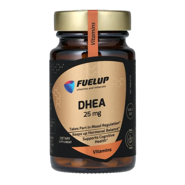 ДГЕА FUELUP DHEA 25 мг, Підтримка гормонального балансу та енергії, 60 таблеток