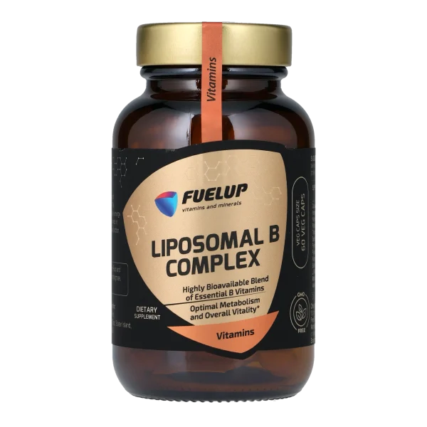 Ліпосомальний В-комплекс FUELUP Liposomal B Complex, Енергія та нервова система, 60 капсул