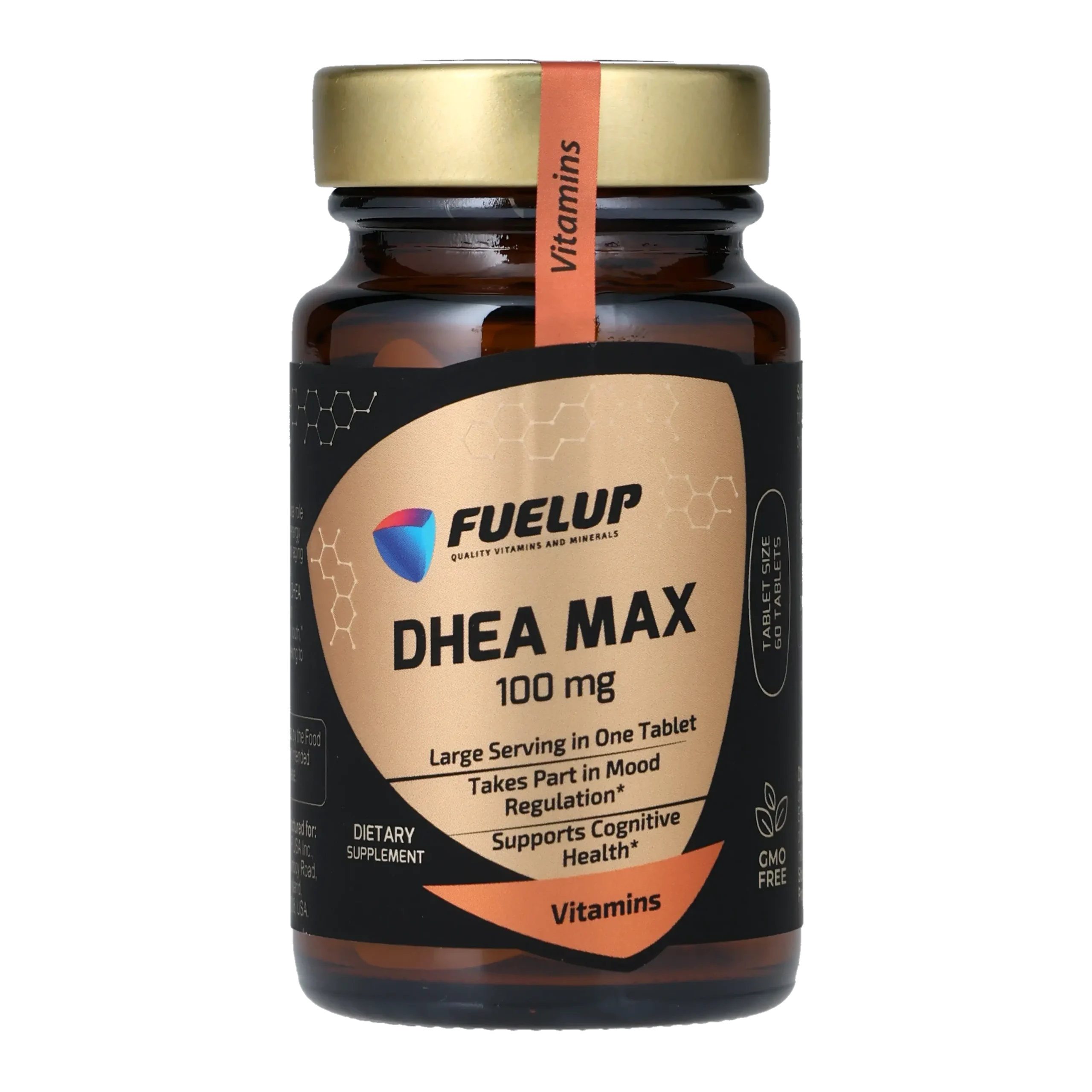 fu-1312_1.webp ДГЕА FUELUP DHEA MAX 100 мг, Підтримка гормонального балансу та енергії, 60 таблеток - Зображення 1