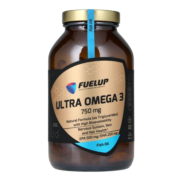 Ультра Омега-3 FUELUP Ultra Omega-3 (TG 500/250) 750 мг, Здоров'я серця та суглобів, 180 капсул