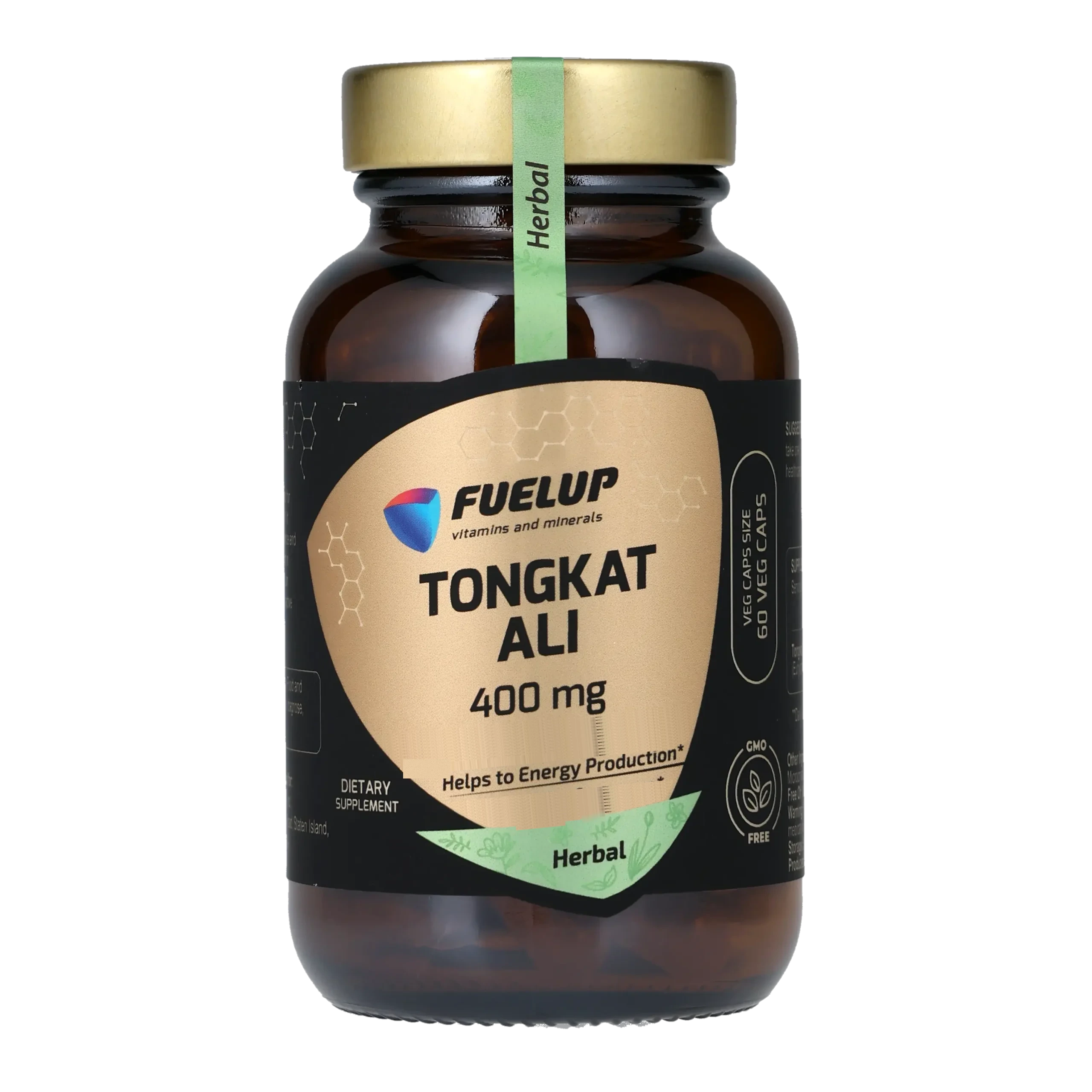 fu-1039_1-edited Тонгкат Алі FUELUP Tongkat Ali 400 мг, спортивна витривалість, 60 капсул - Зображення 1