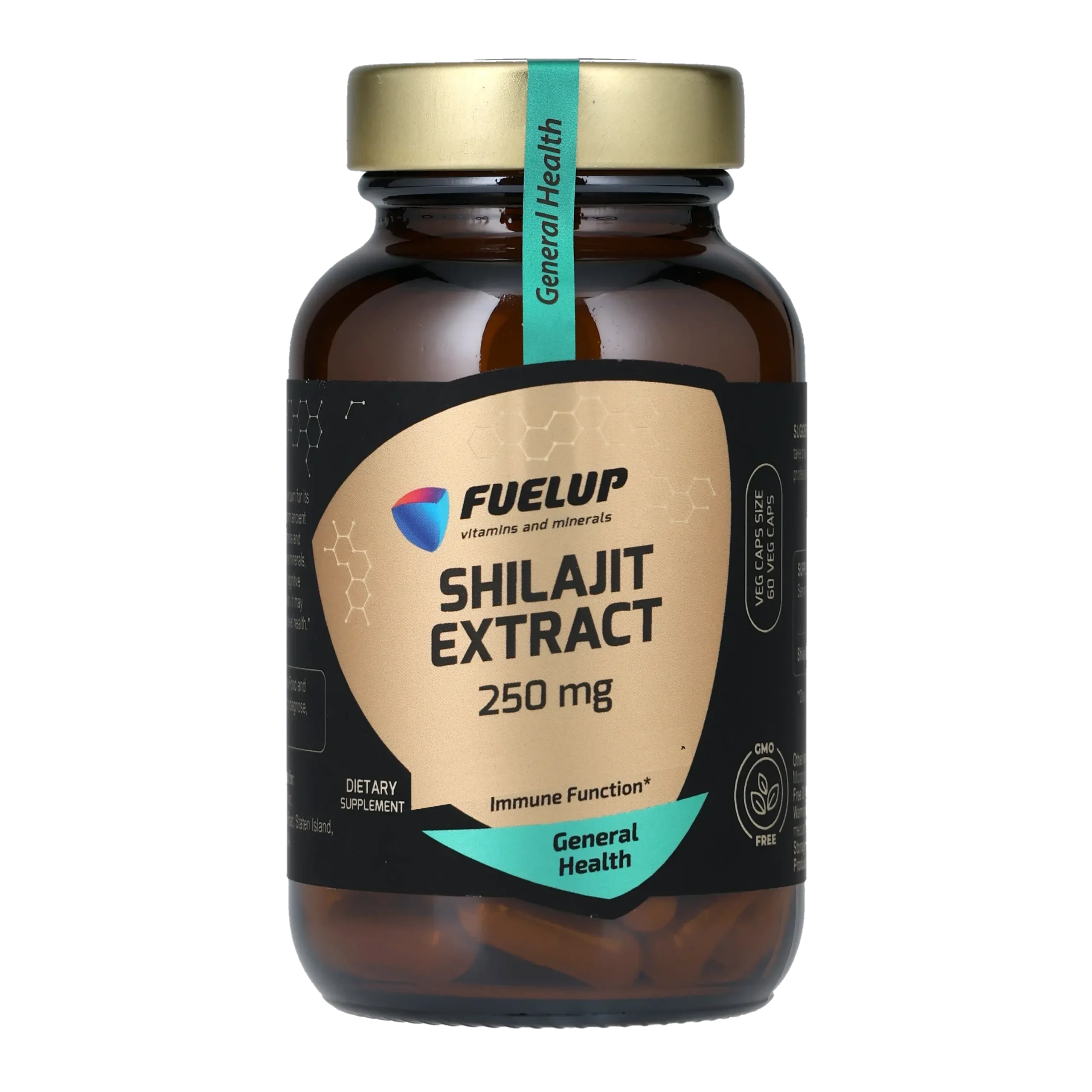 fu-1183_1-edited Мумійо FUELUP Shilajit Extract 250 мг, 60 капсул - Зображення 1